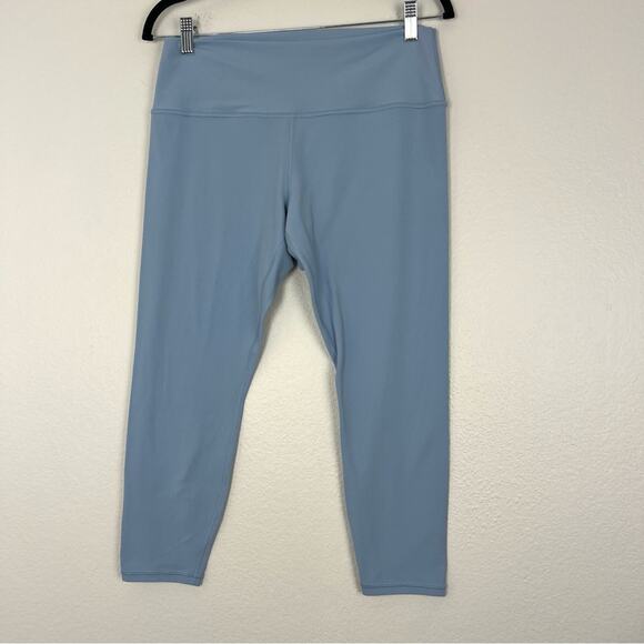 Athleta | Transcend 7/8 Tight Baby Blue Leggings Yoga Pilates Athleisure Run XL - Picture 5 of 9